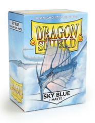 Dragon Shield Box of 100 in Matte Sky Blue